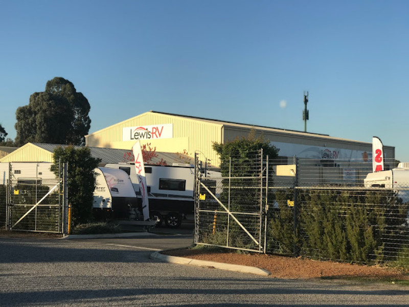 Lewis RV caravan dealership in Guildford, Western Australia